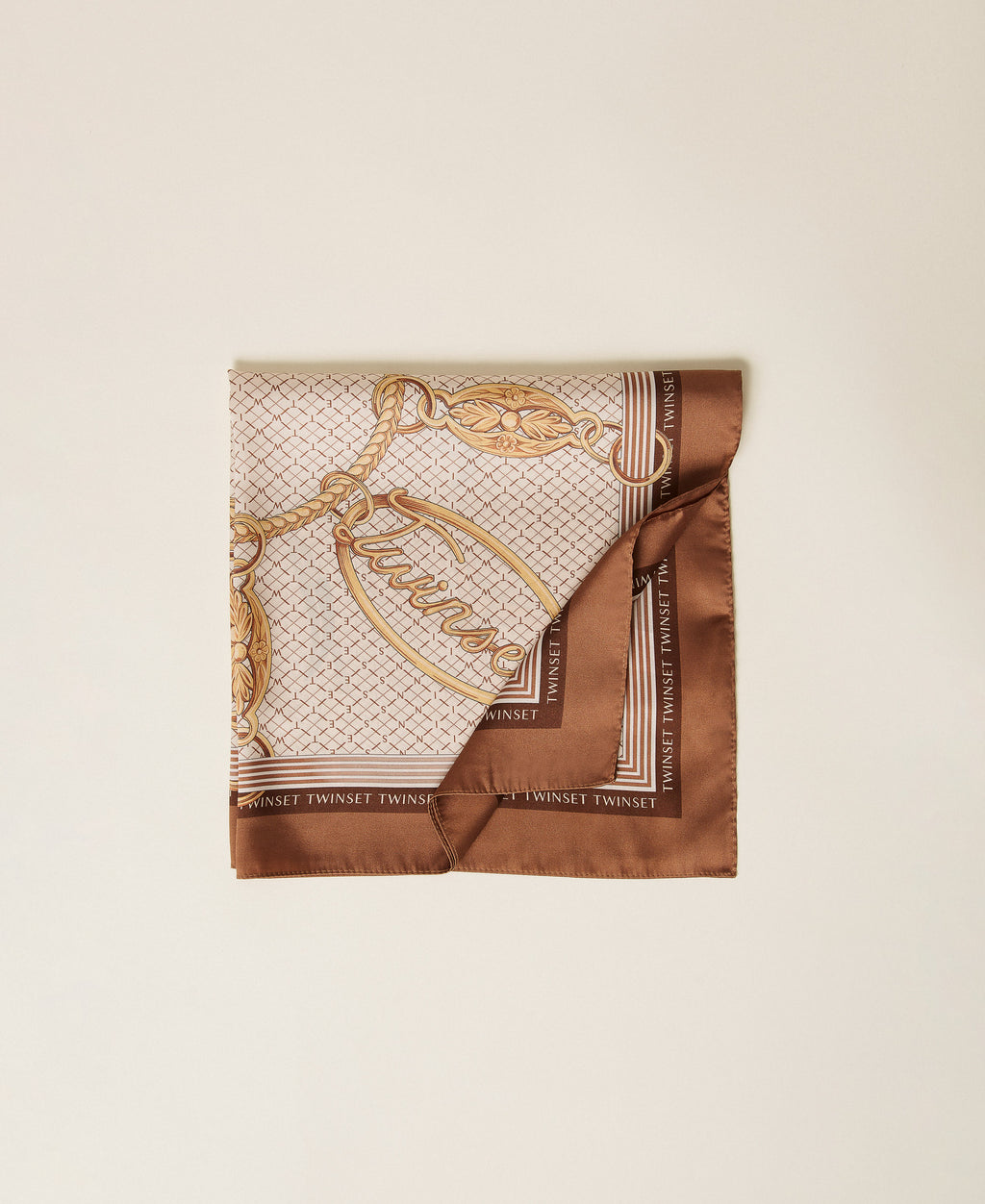 Twinset 262TO5550 - Foulard in raso con stampa
