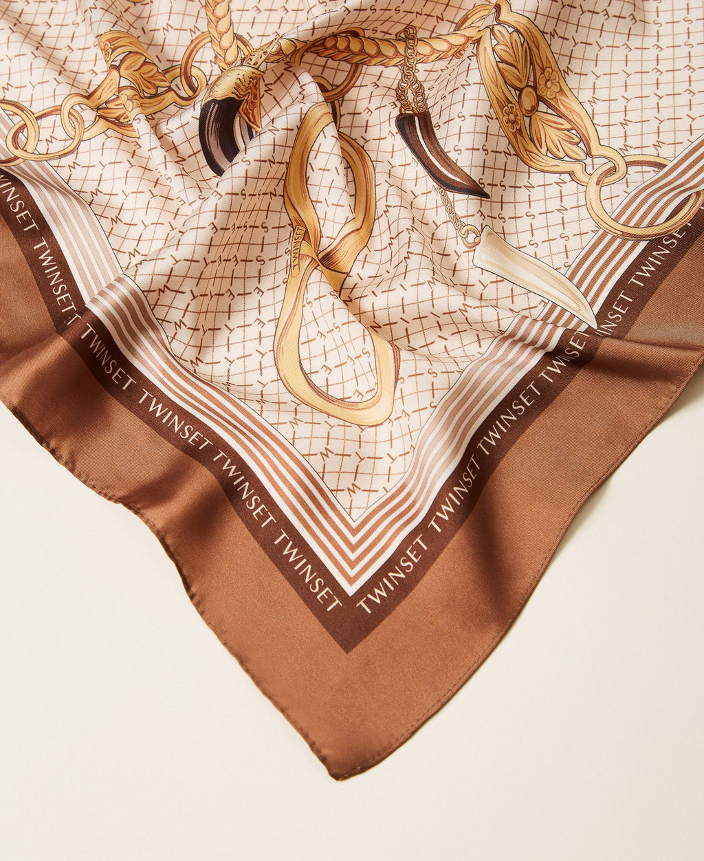 Twinset 262TO5550 - Foulard in raso con stampa