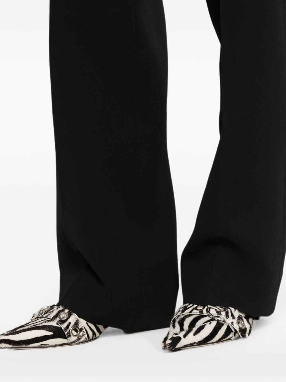 Twinset 262TP2043 - Pantaloni a palazzo in crêpe