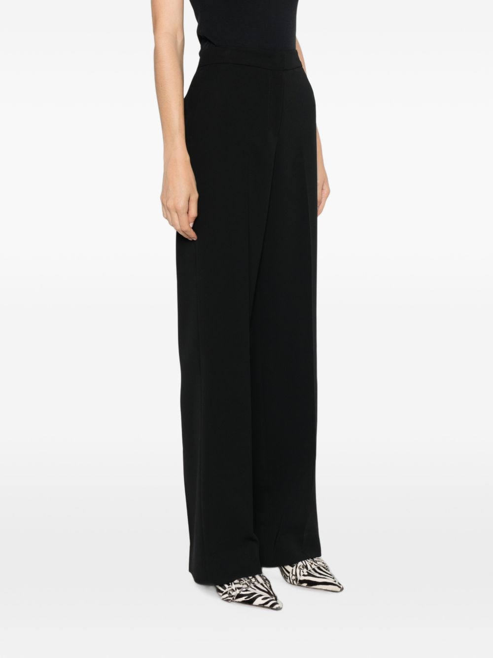Twinset 262TP2043 - Pantaloni a palazzo in crêpe