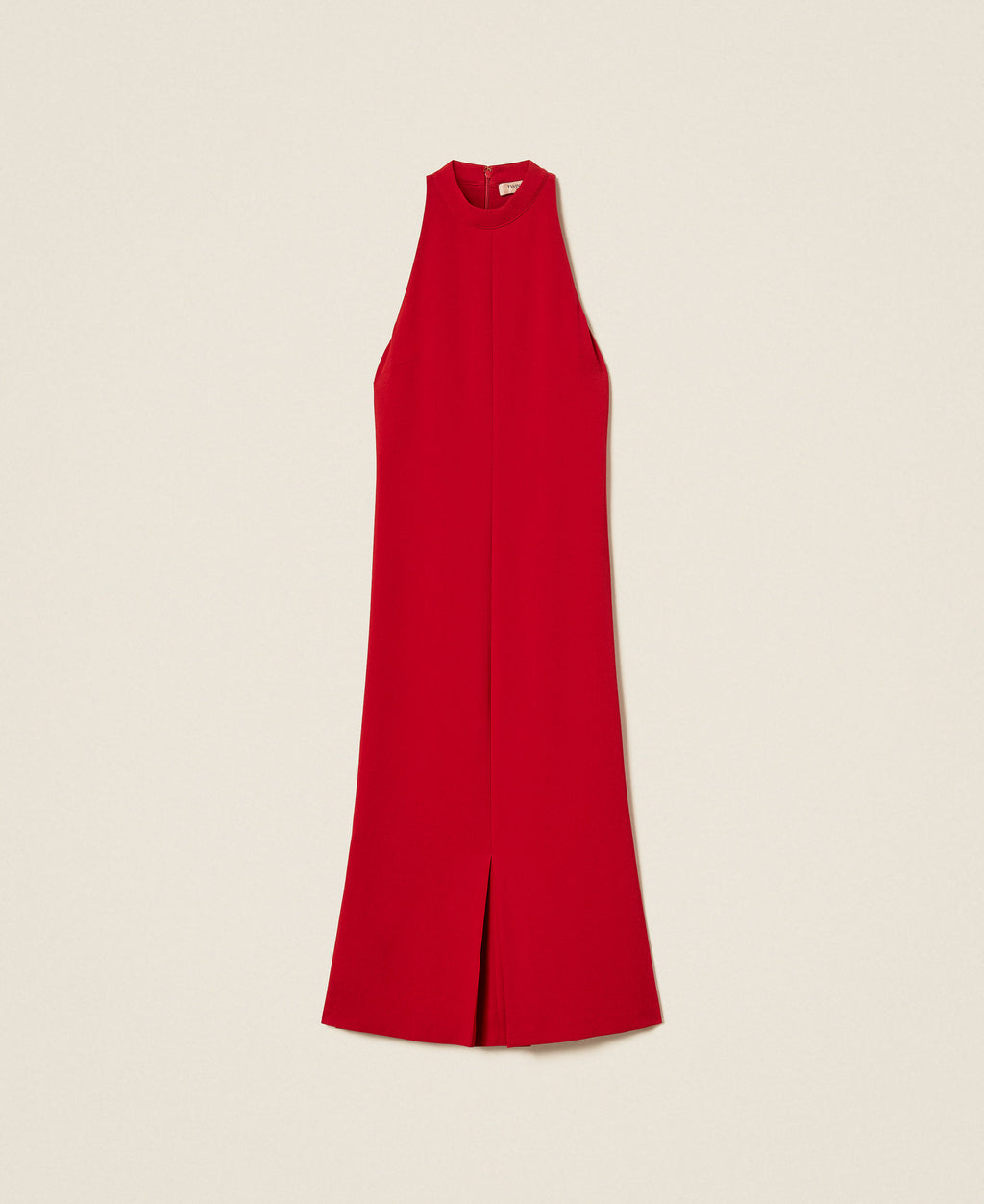 Twinset 262TT2260 - Abito lungo halter in crêpe
