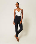 Twinset 262TT2330 - Pantaloni fitted in crêpe
