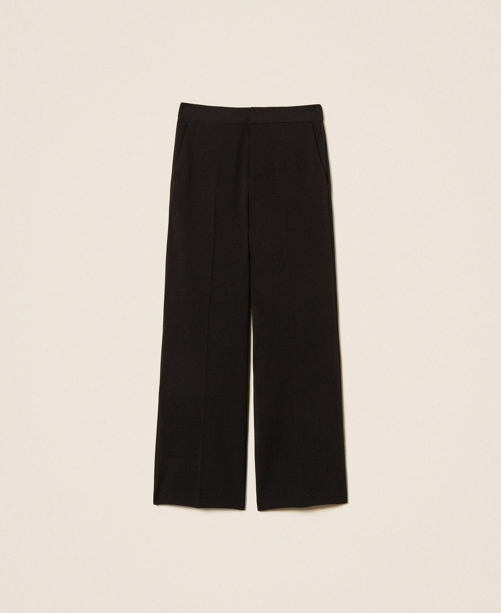 Twinset 262TT2423 - Pantaloni dritti in crêpe