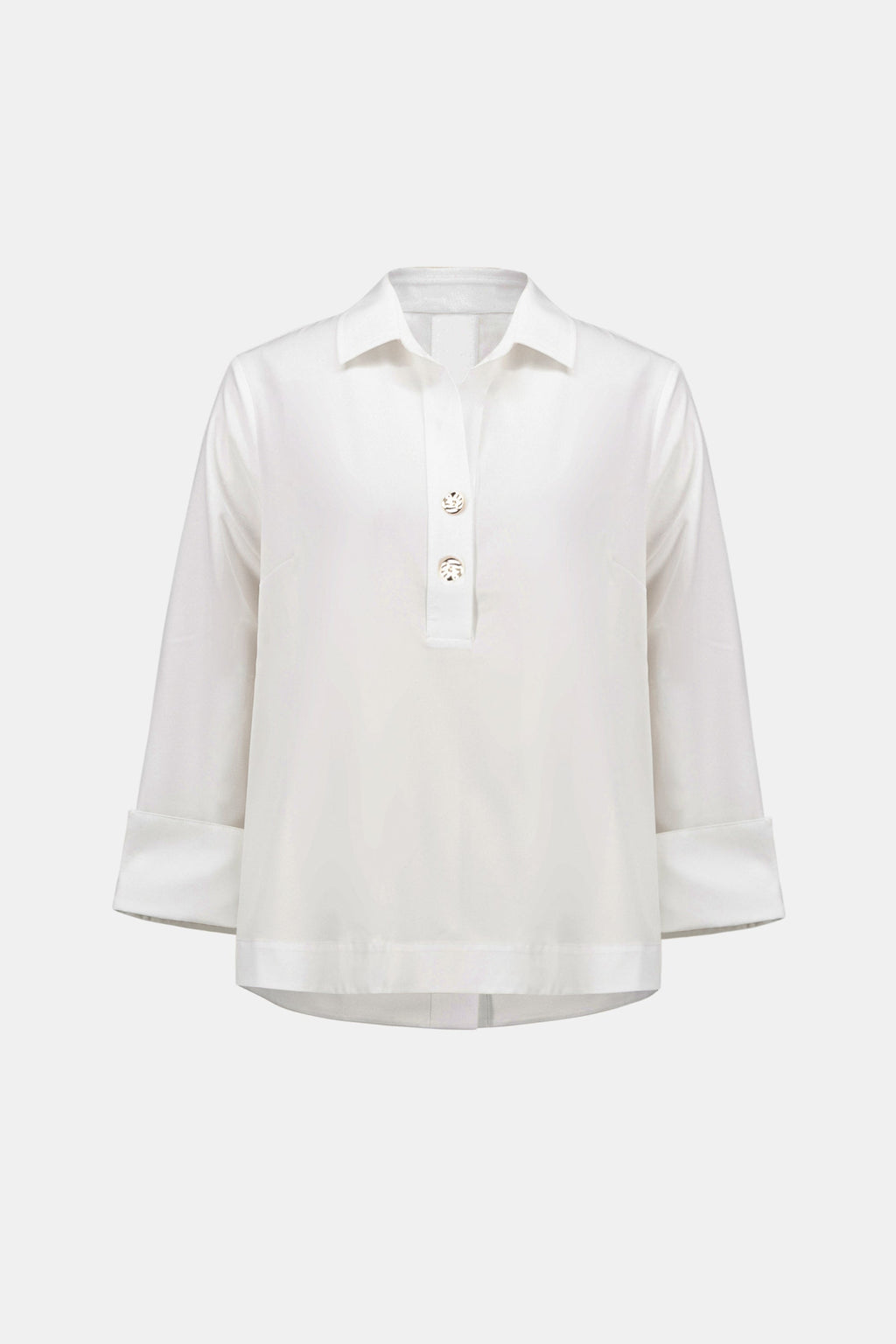Ribkoff 263928 - Top in popeline con bottoni sul retro