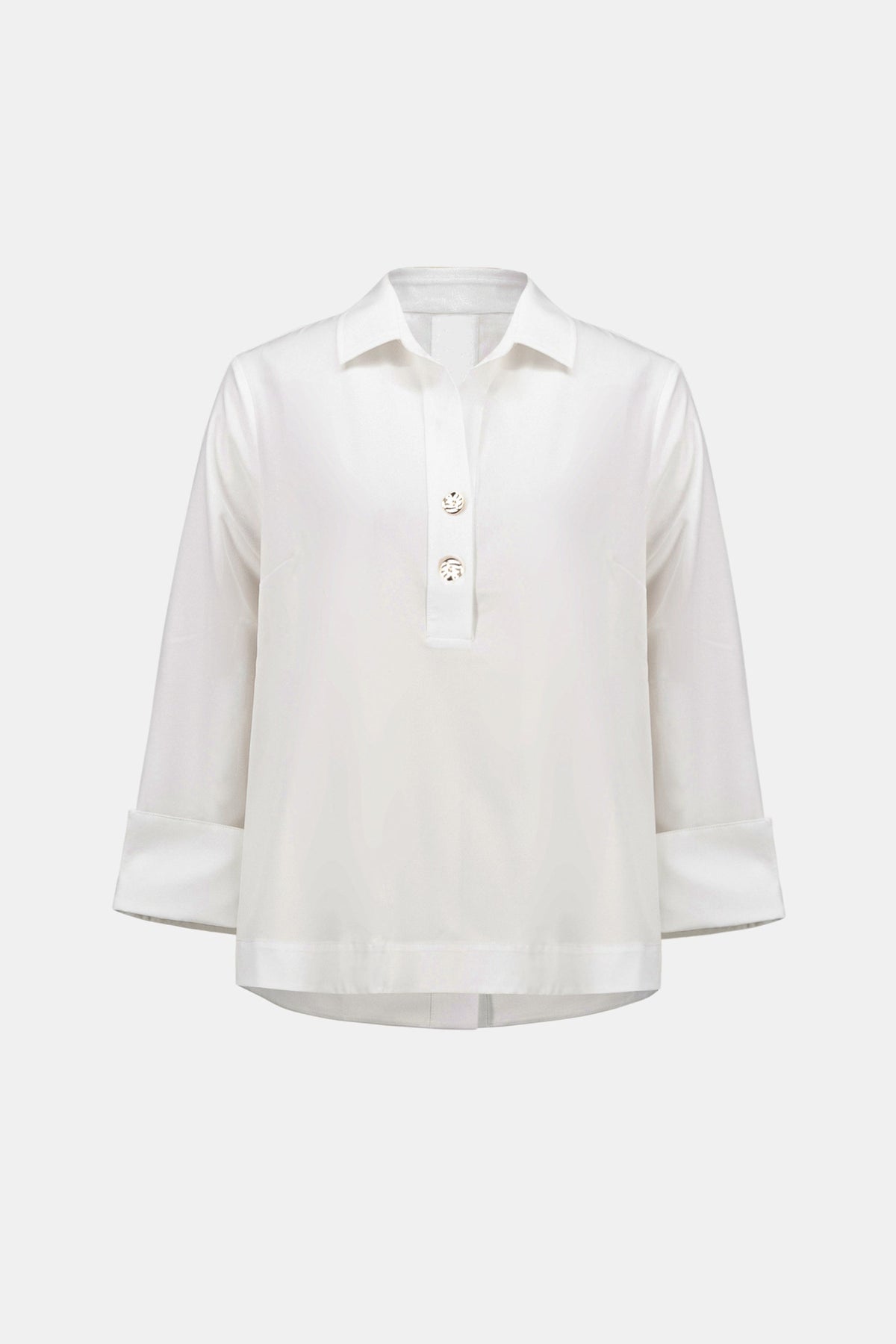 Ribkoff 263928 - Top in popeline con bottoni sul retro