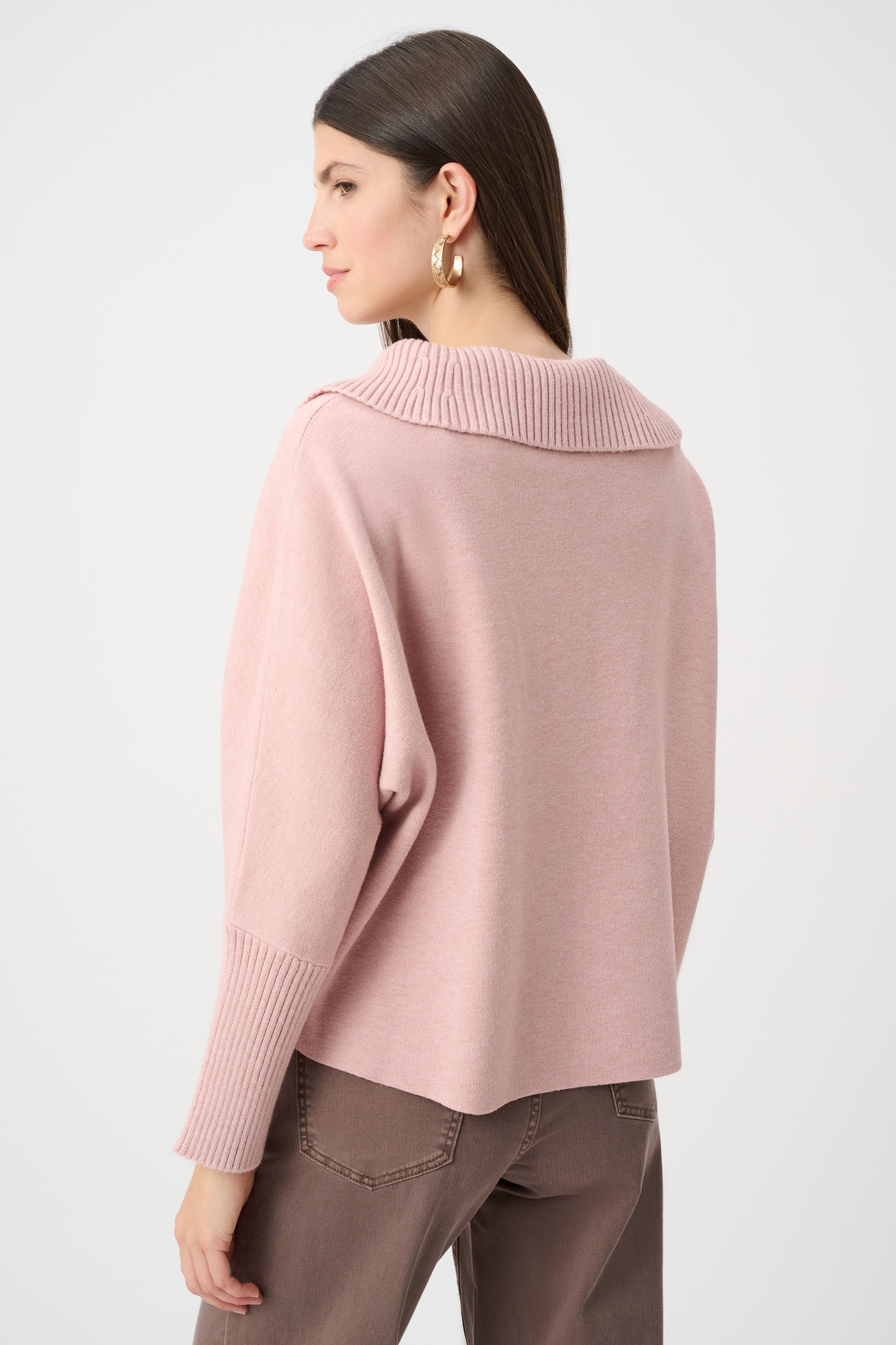 Ribkoff 263938 - Maglione con bottoni in maglia con collo a scialle