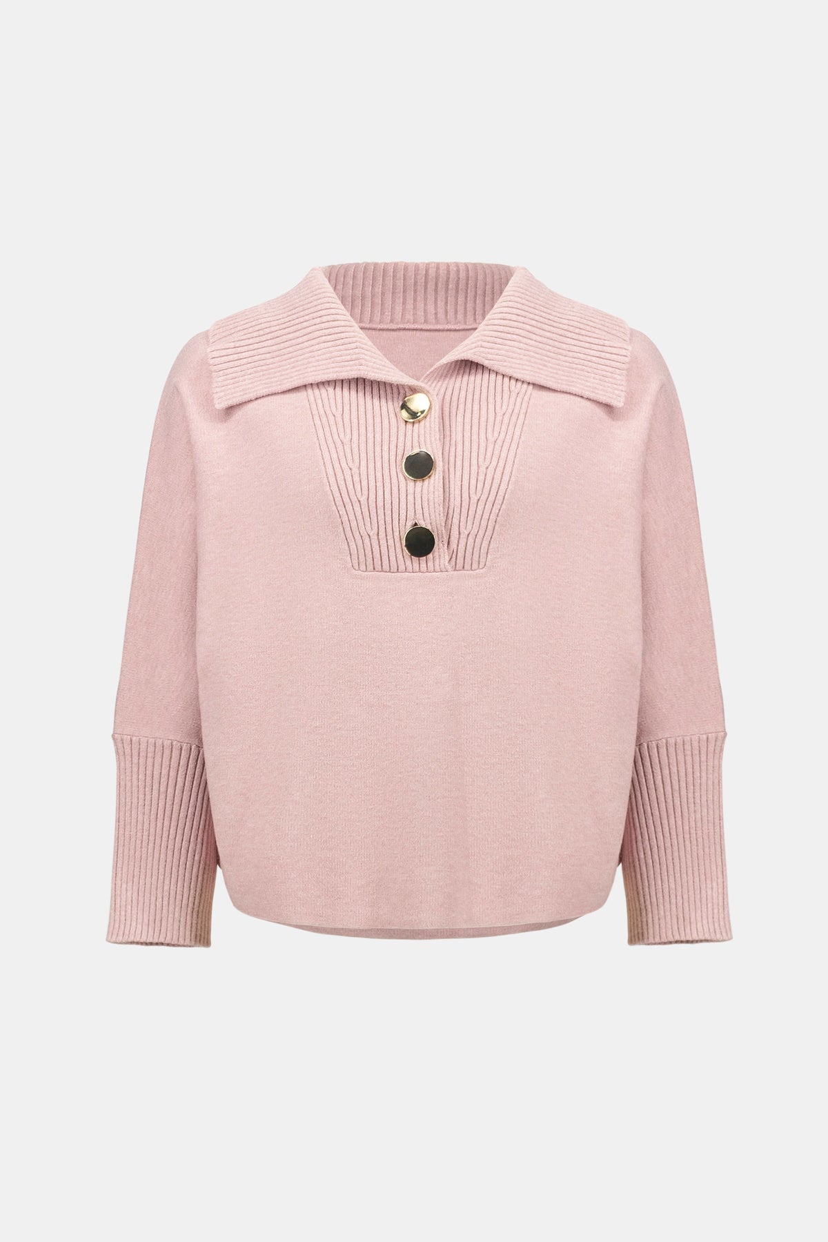 Ribkoff 263938 - Maglione con bottoni in maglia con collo a scialle