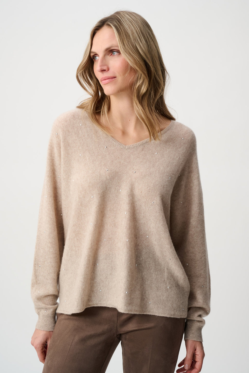 Ribkoff 263940 - Maglione in cashmere con strass