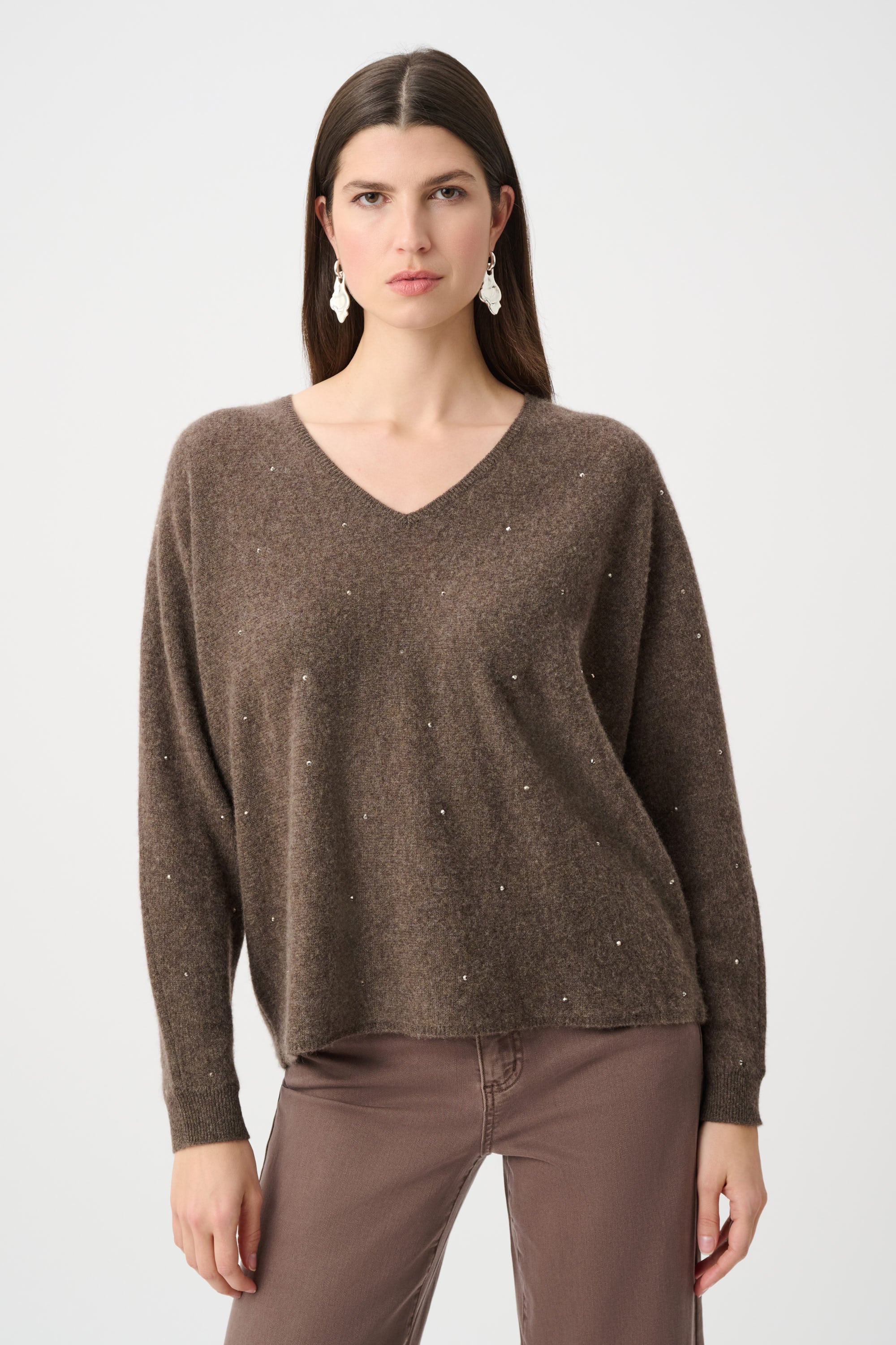 Ribkoff 263940 - Maglione in cashmere con strass