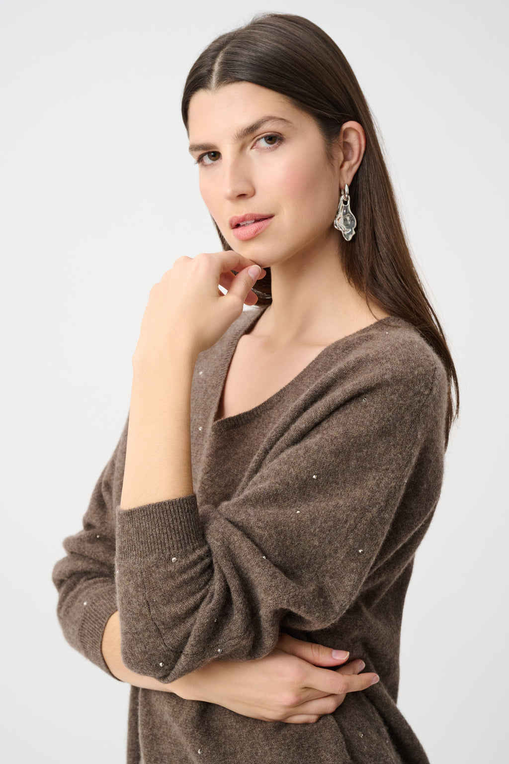 Ribkoff 263940 - Maglione in cashmere con strass