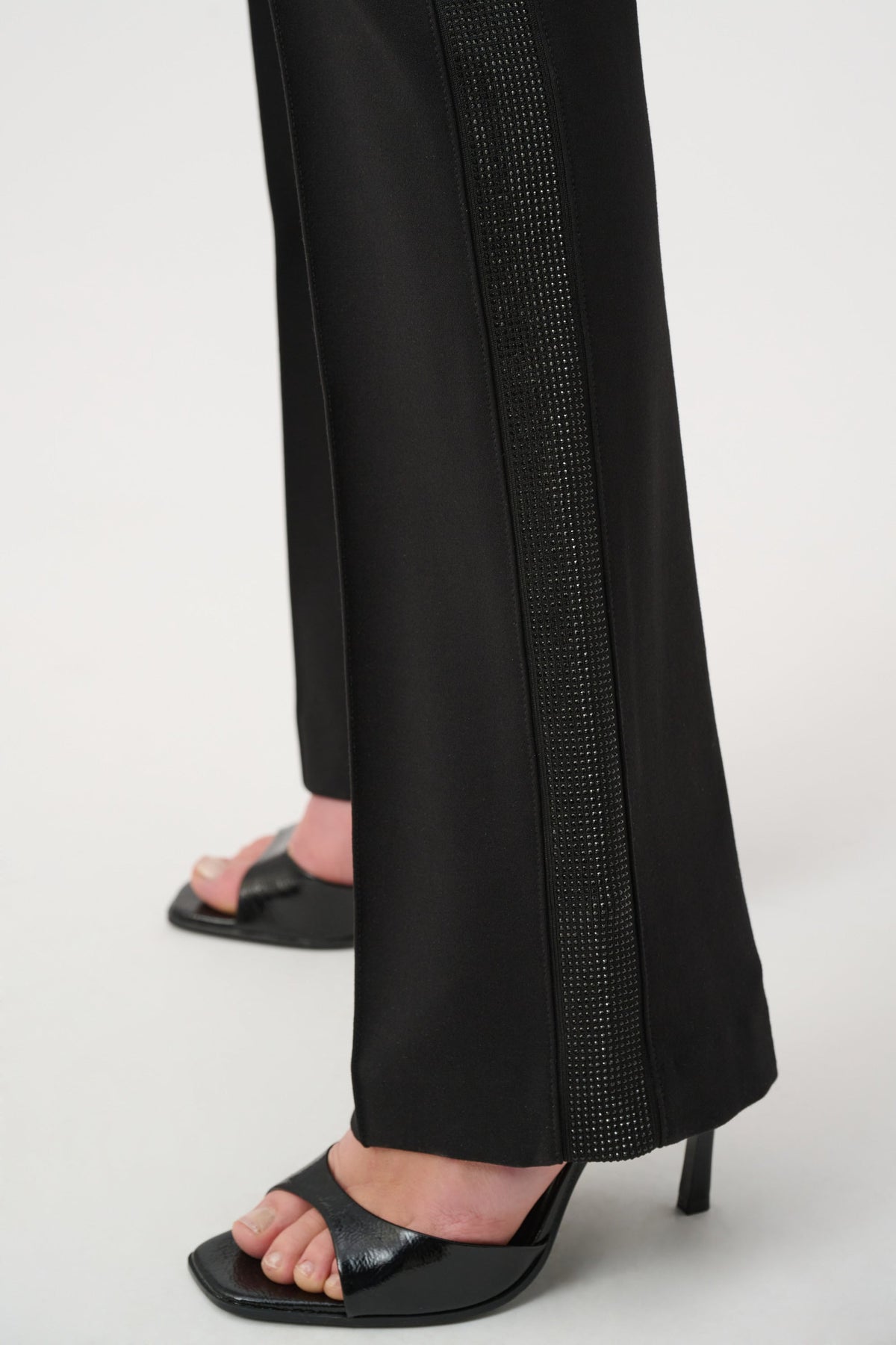 Ribkoff 264074 - Flared trousers with rhinestones