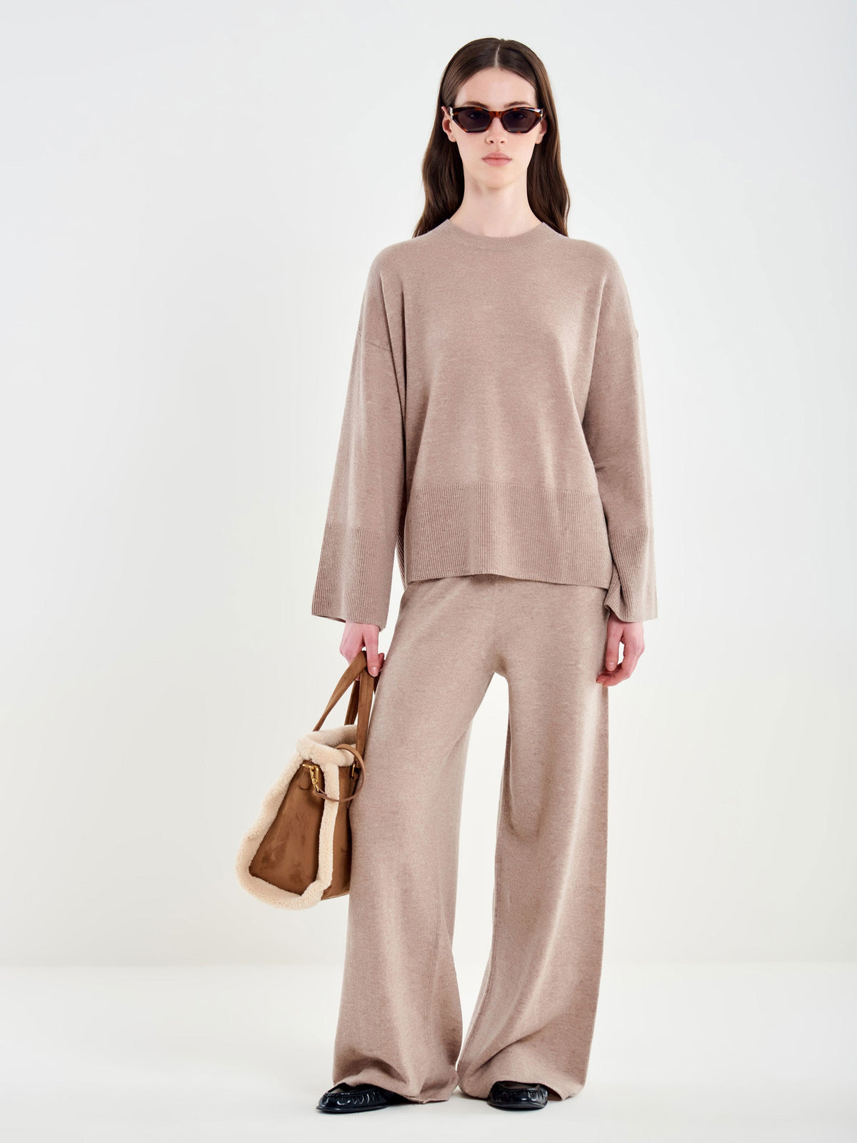 Vicolo 2AC2062 - Pantalone Jogger in Lana