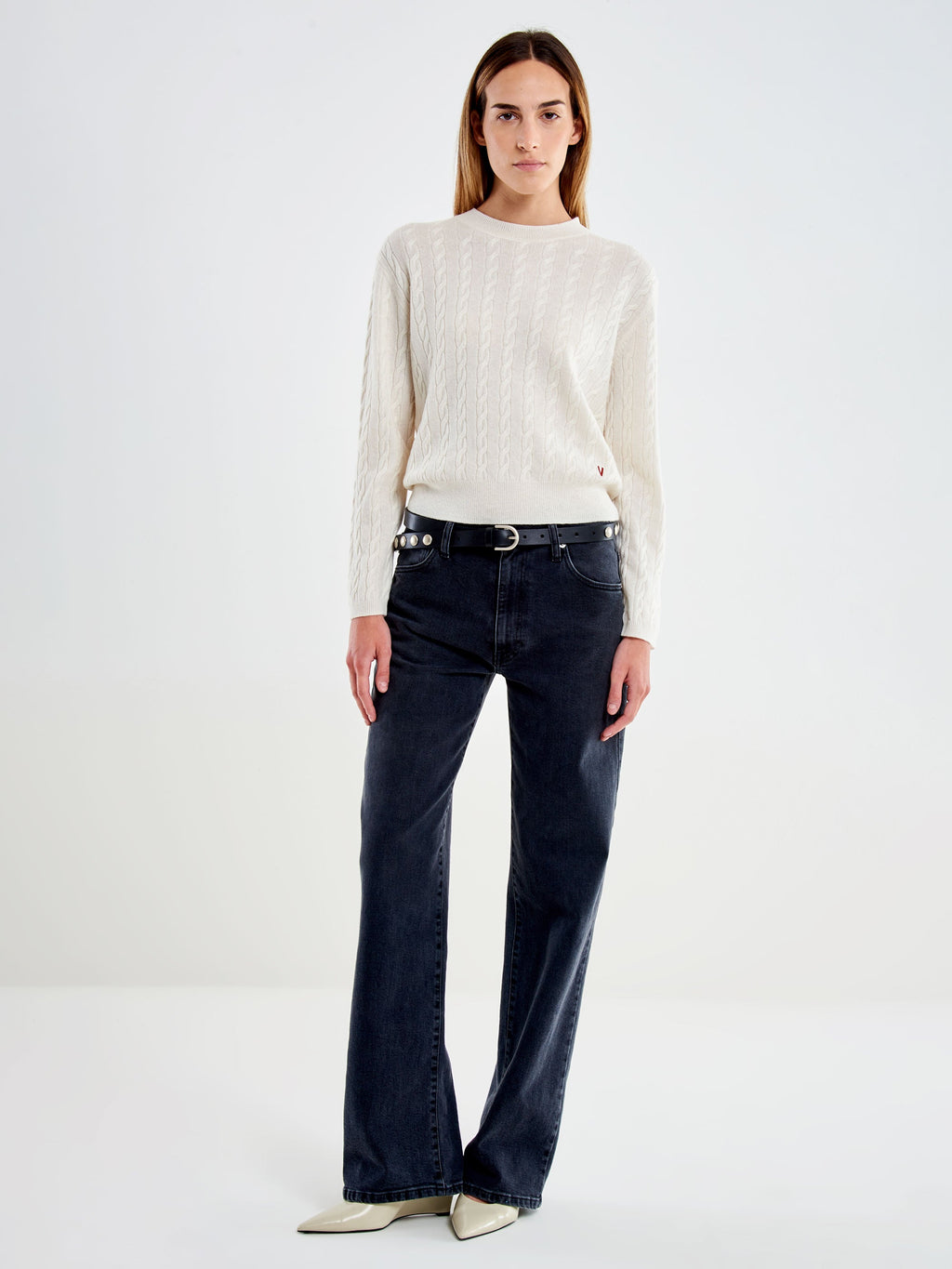 Vicolo 2AC2068 - Pull Girocollo a Trecce