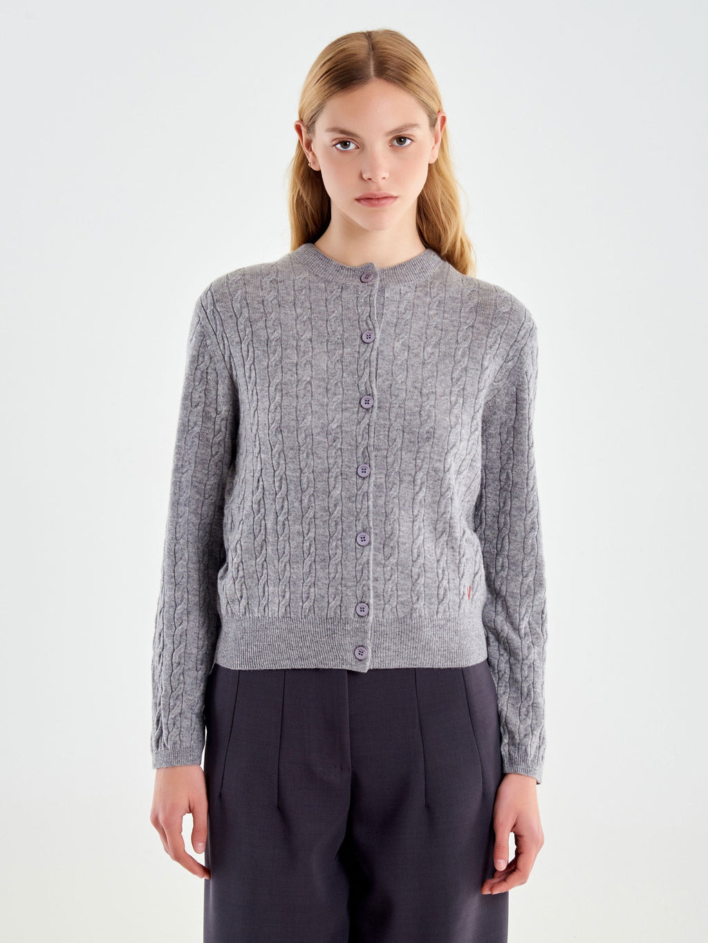 Vicolo 2AC2069 - Pull Coreana a Trecce