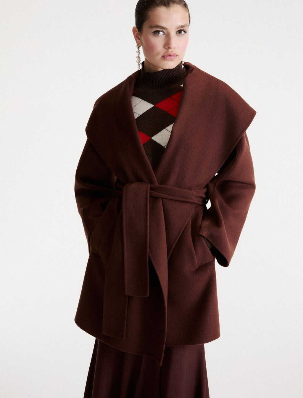 Marella MLLLANDA - Cappotto in double di pura lana - Vista 4