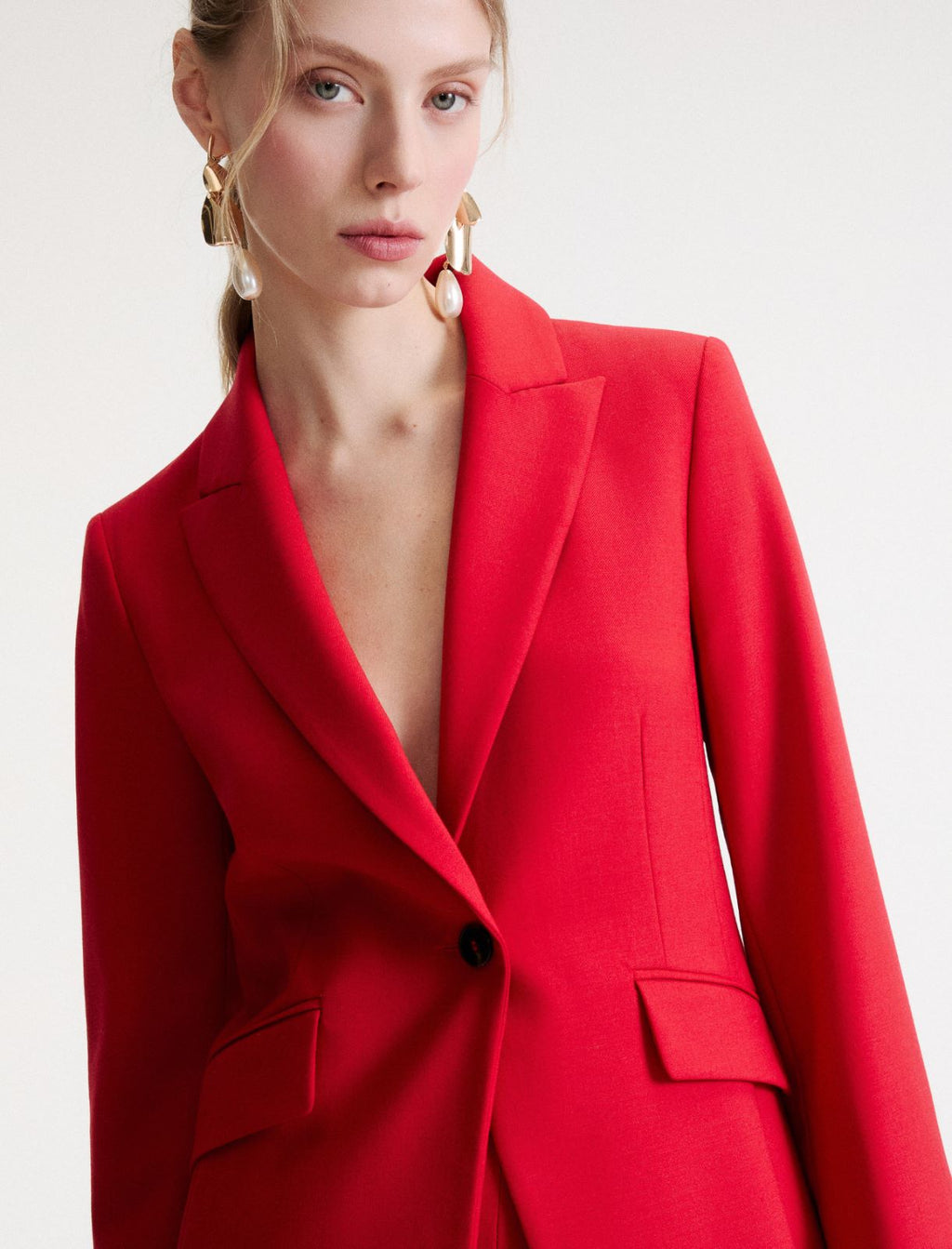 Marella MLLGAMBERO - Giacca monopetto in twill stretch - Vista 5