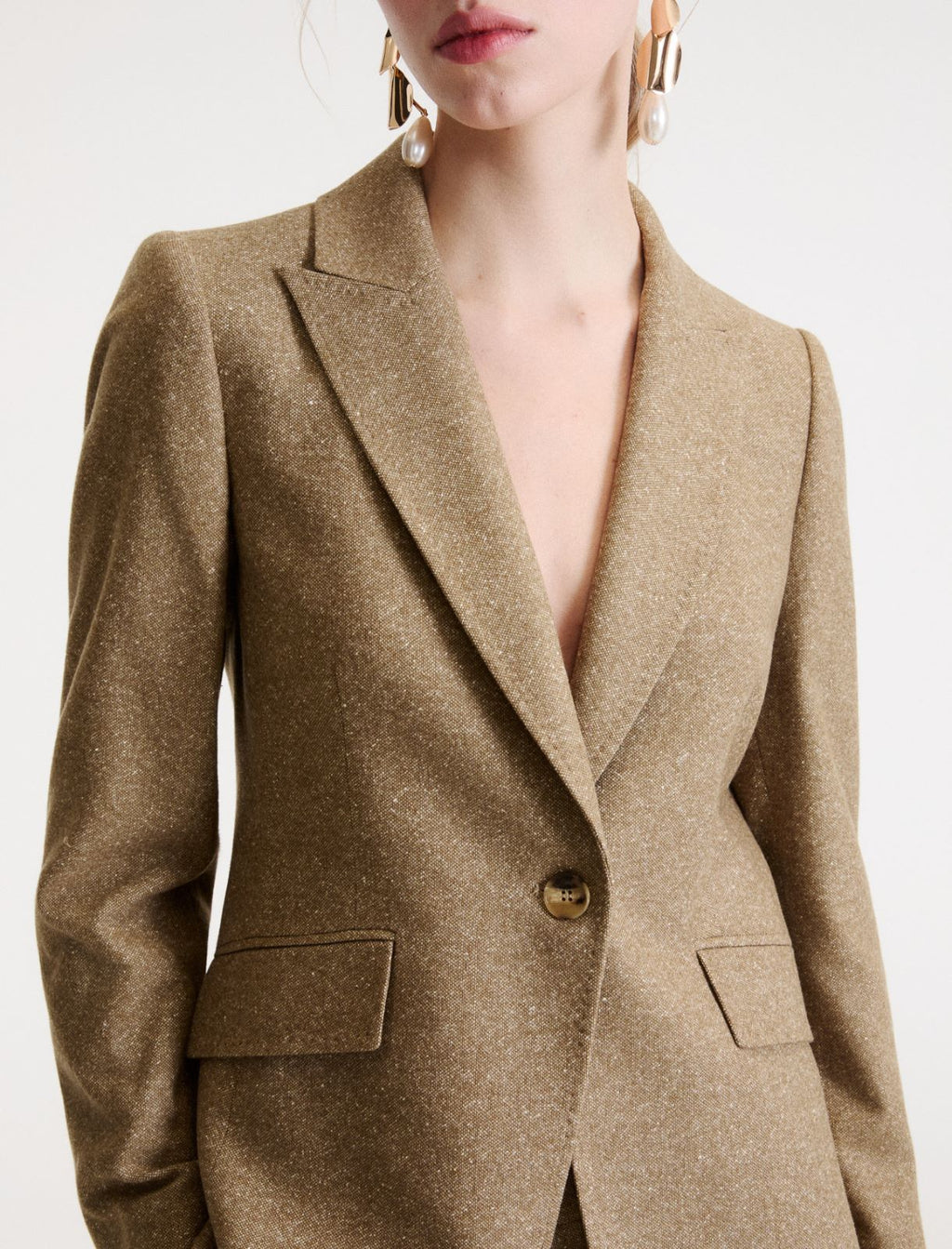 Marella MLLBACCA - Giacca in tweed con dettagli in jacquard - Vista 5
