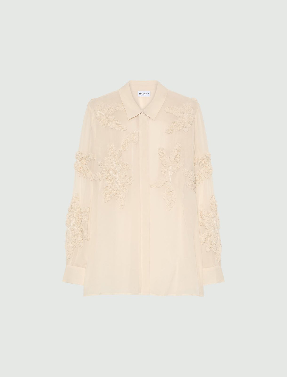 Marella MLLMAMBO - Camicia lunga ricamata - Vista 8