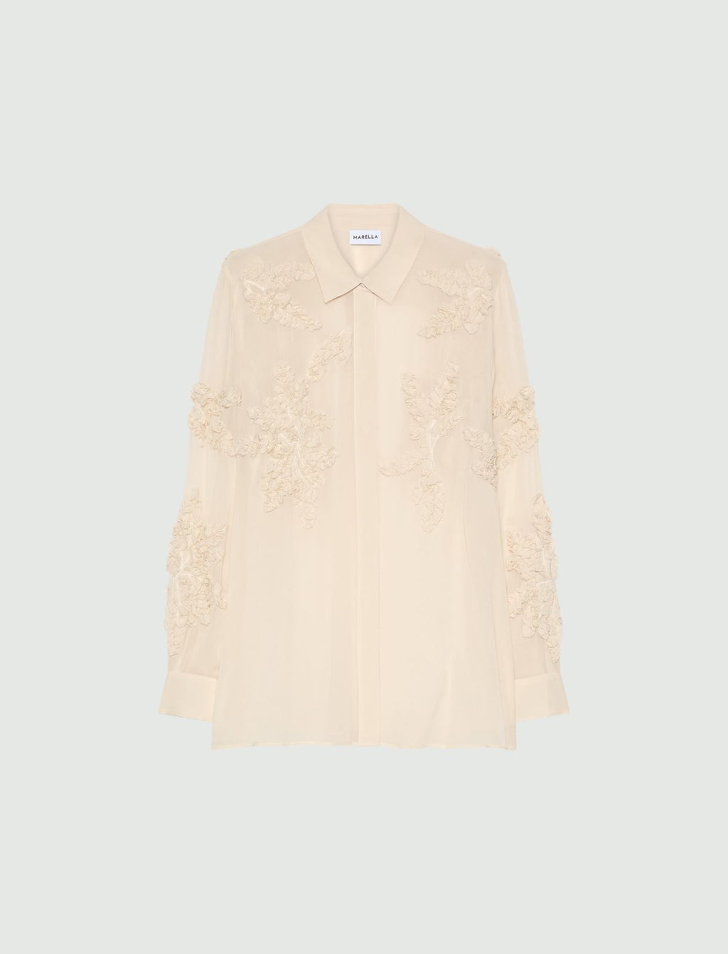 Marella MLLMAMBO - Camicia lunga ricamata - Vista 7