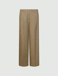 Marella MLLPOGGIO - Pantalone in tweed di lana e seta - Vista 1