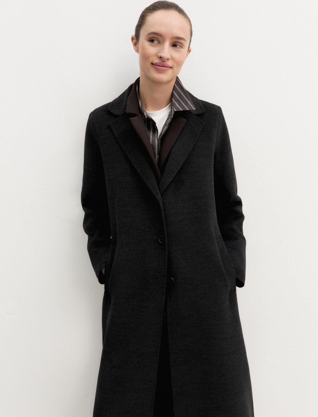 Emme Marella EMMACCIUGA - Cappotto lungo in double - Vista 3