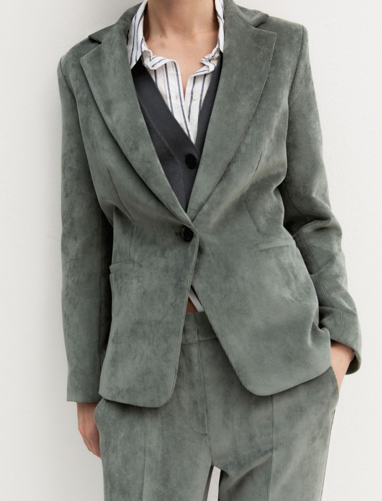 Emme Marella EMMERESIA - Blazer in velluto - Vista 5