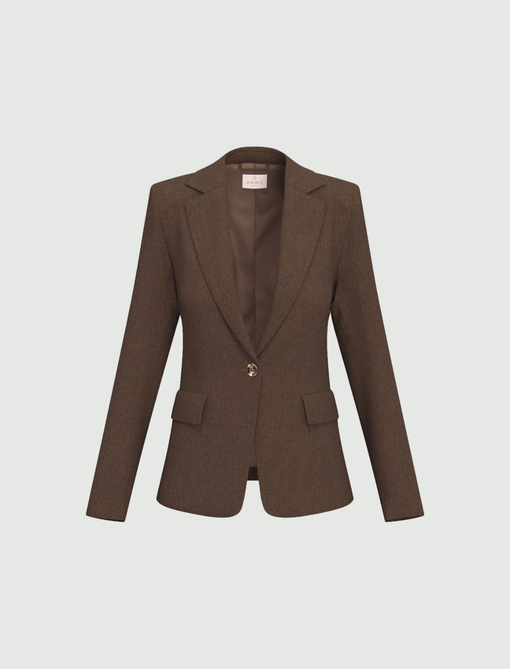 Emme Marella EMMASTRO - Blazer monopetto in flanella stretch - Vista 6