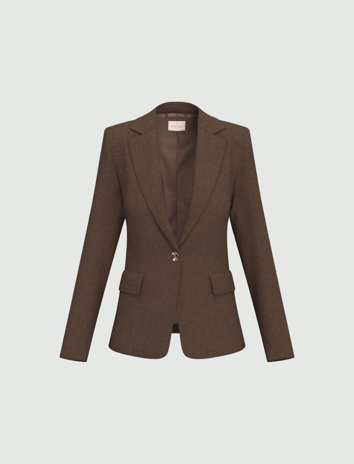 Emme Marella EMMASTRO - Blazer monopetto in flanella stretch - Vista 6