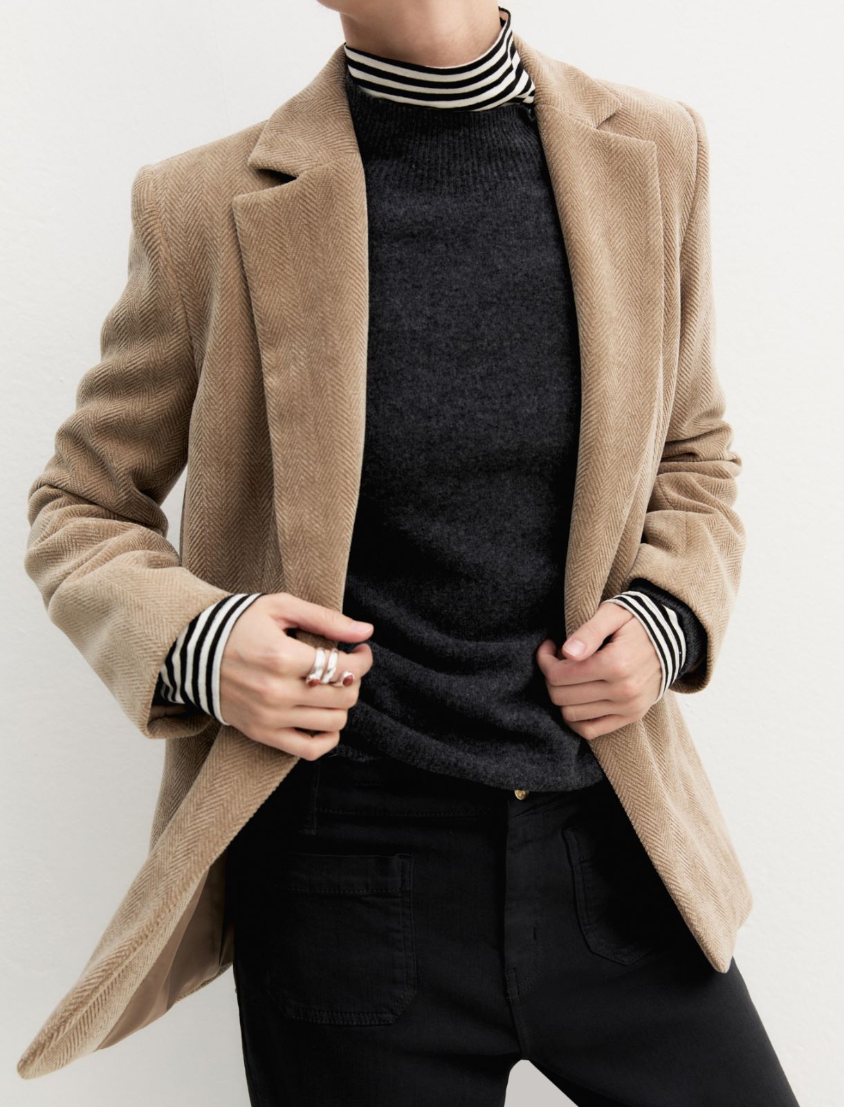 Emme Marella EMMCASA - Blazer in ciniglia stretch - Vista 3