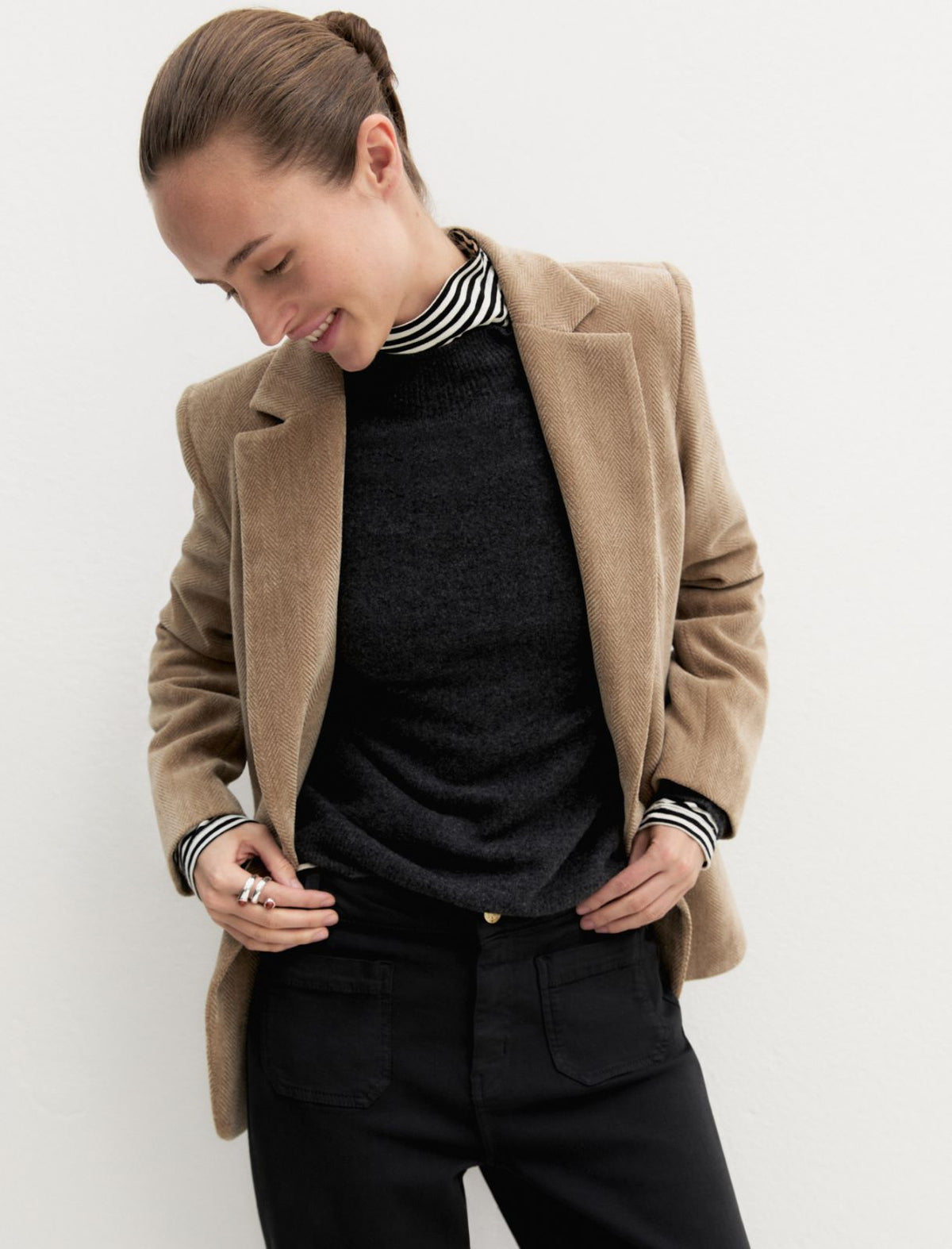 Emme Marella EMMCASA - Blazer in ciniglia stretch - Vista 4