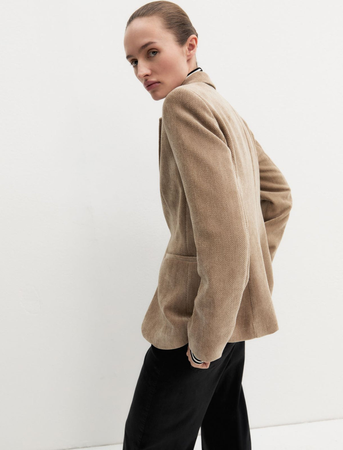 Emme Marella EMMCASA - Blazer in ciniglia stretch - Vista 7