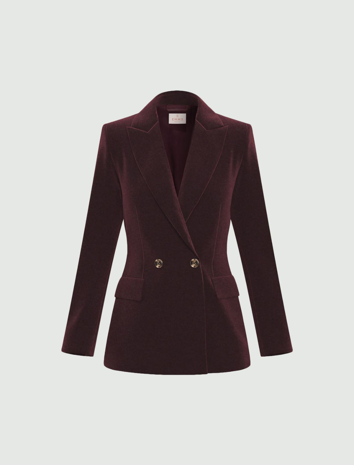 Emme Marella EMMPONTE - Blazer doppiopetto in ciniglia stretch - Vista 6