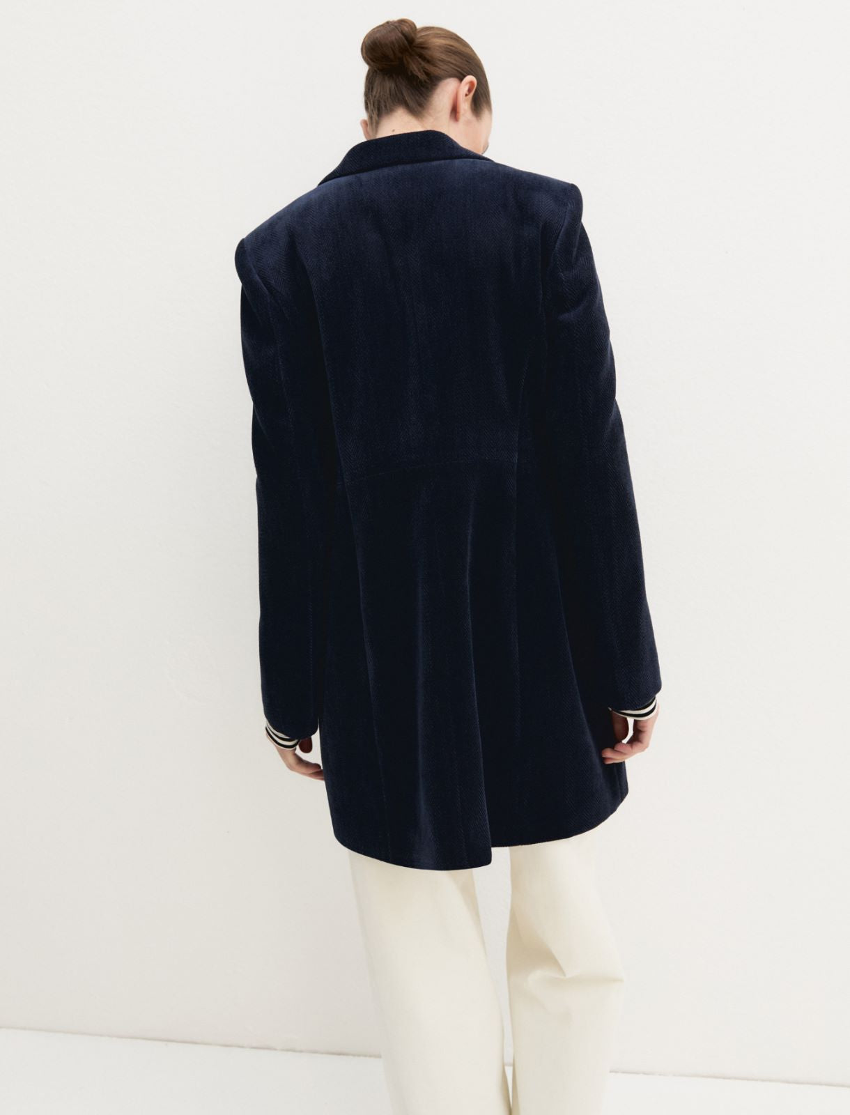 Emme Marella EMMVERVE - Cappotto in ciniglia stretch - Vista 2