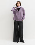 Emme Marella EMMMANTIDE - Blusa a polo in raso martellato crinckle - Vista 1
