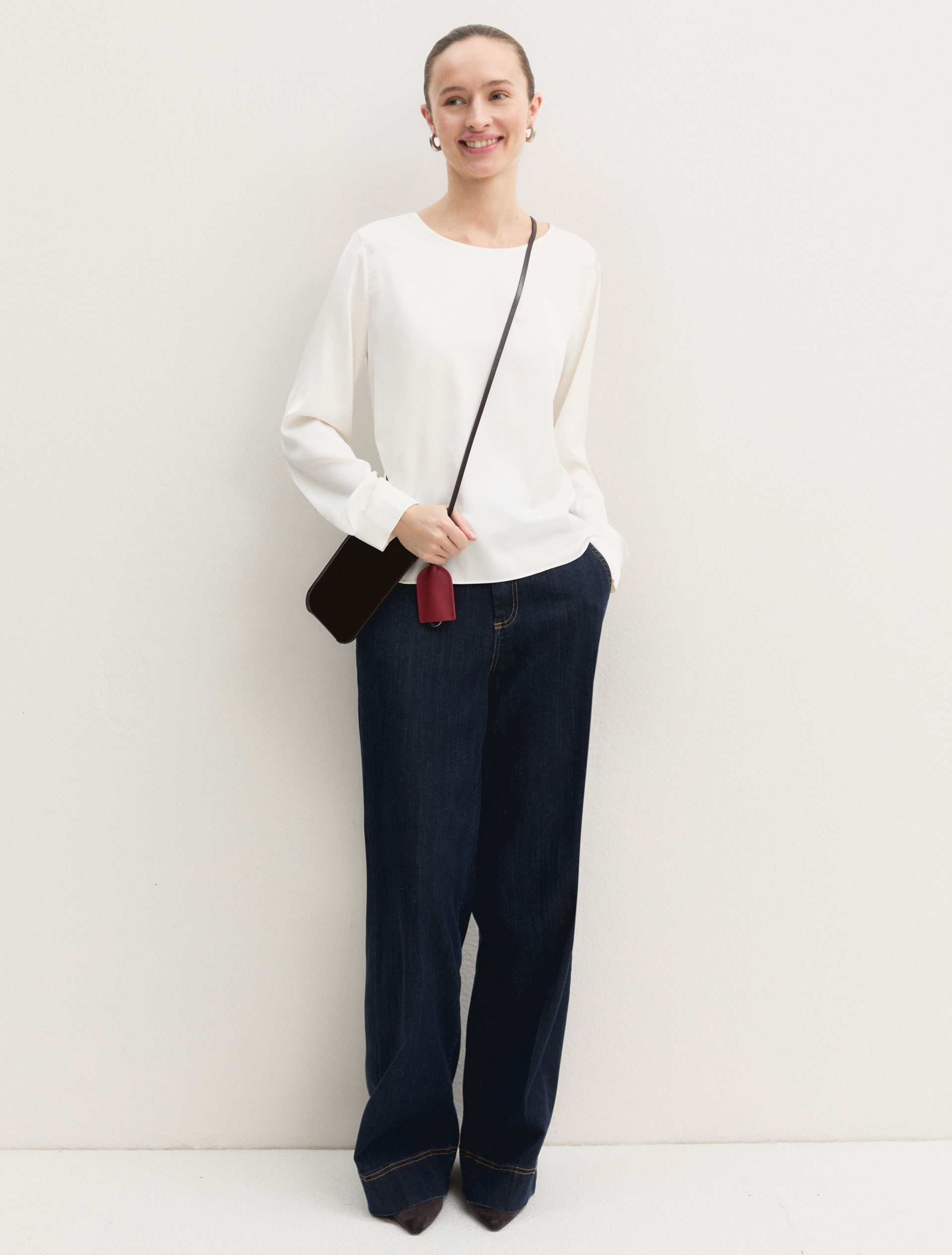 Emme Marella EMMCURSORE - Blusa in raso stretch - Vista 7