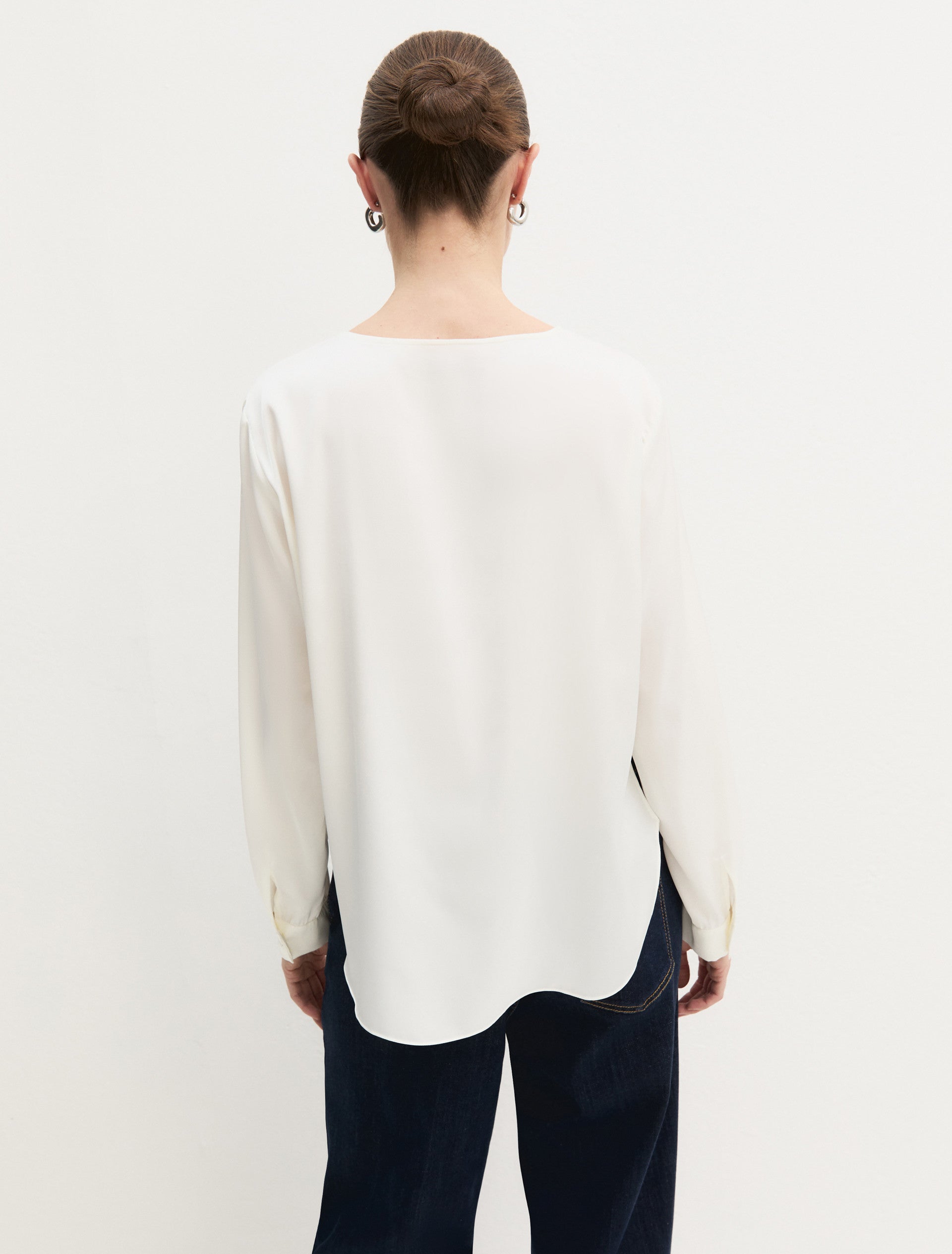 Emme Marella EMMCURSORE - Blusa in raso stretch - Vista 8