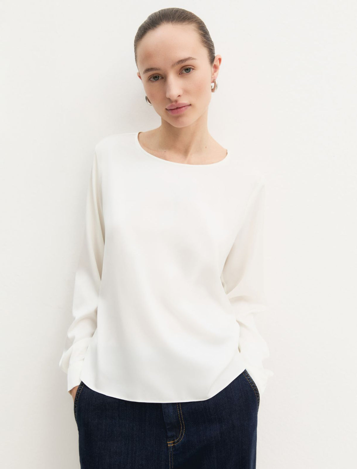 Emme Marella EMMCURSORE - Blusa in raso stretch - Vista 3