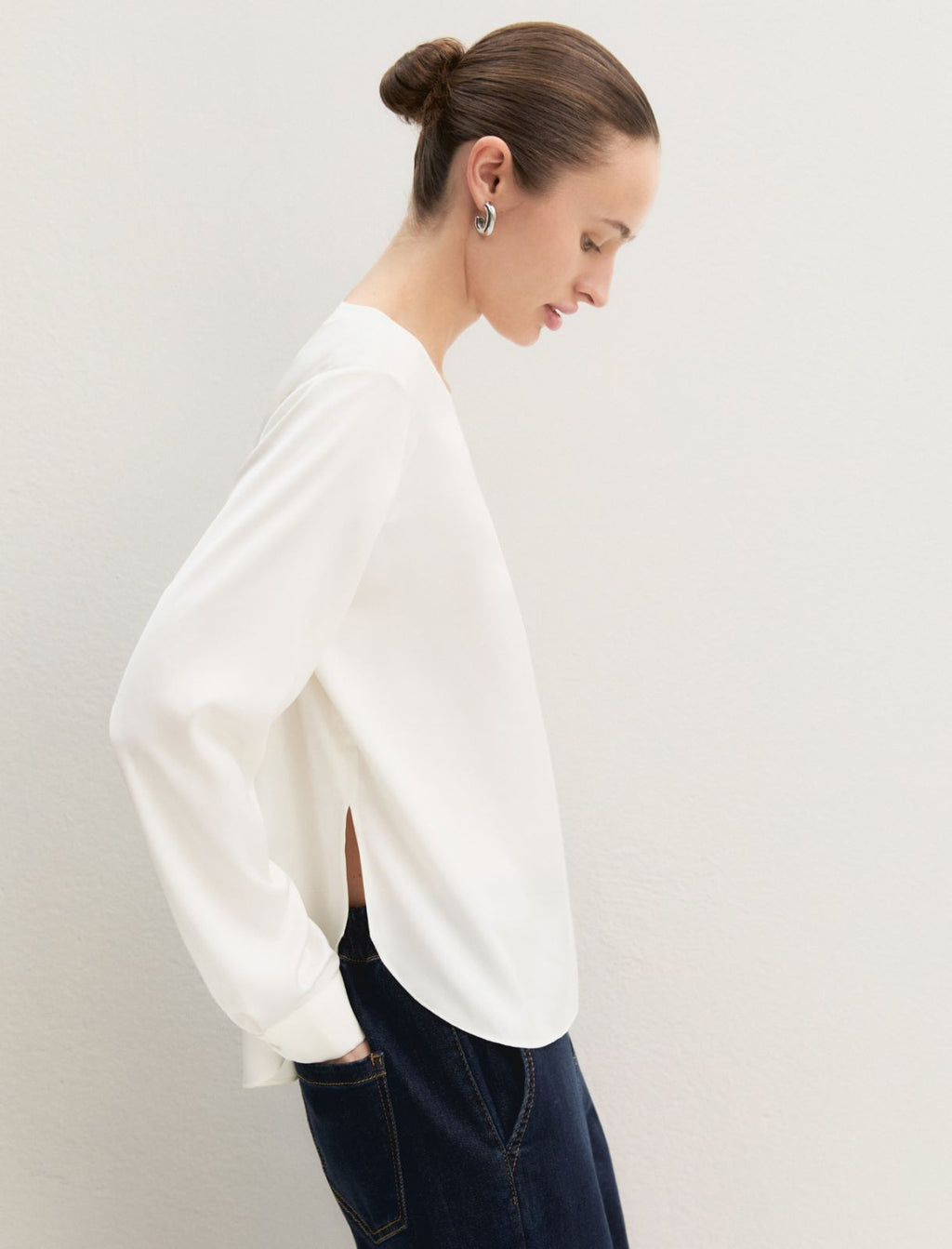 Emme Marella EMMCURSORE - Blusa in raso stretch - Vista 4