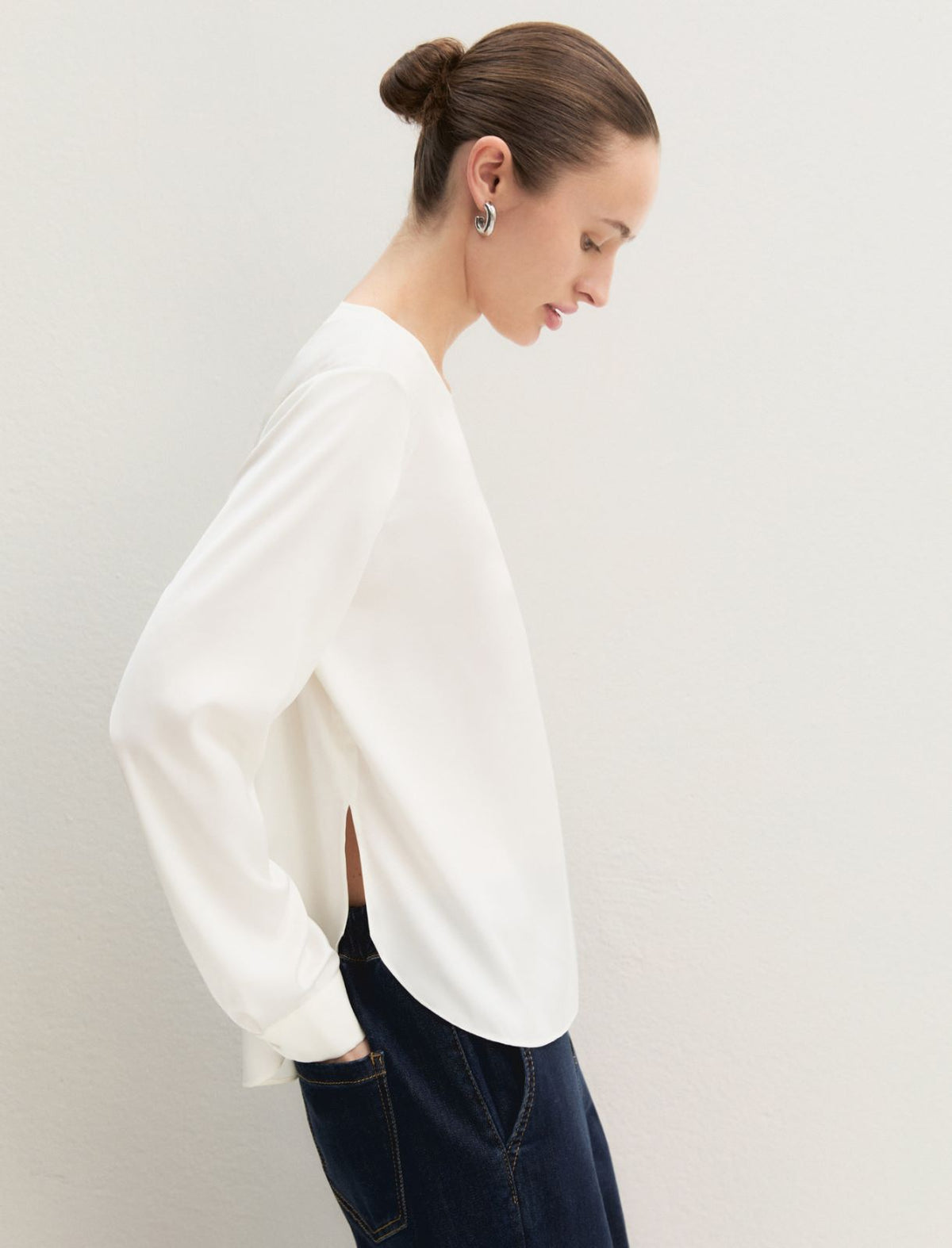 Emme Marella EMMCURSORE - Blusa in raso stretch - Vista 4