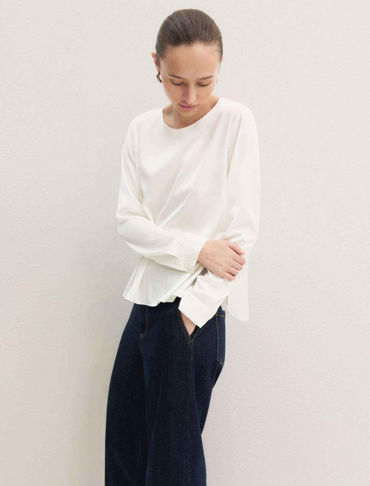 Emme Marella EMMCURSORE - Blusa in raso stretch - Vista 6