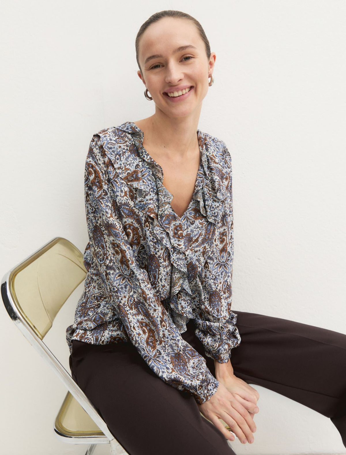 Emme Marella EMMDONARE - Blusa con volant
