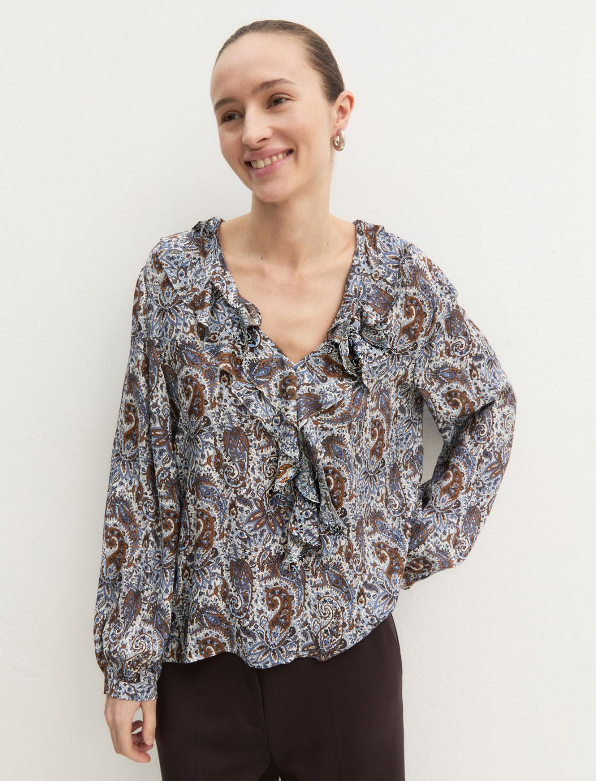Emme Marella EMMDONARE - Blusa con volant