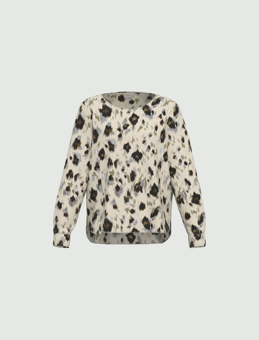 Emme Marella EMMREGNO - Blusa in twill stampato - Vista 6