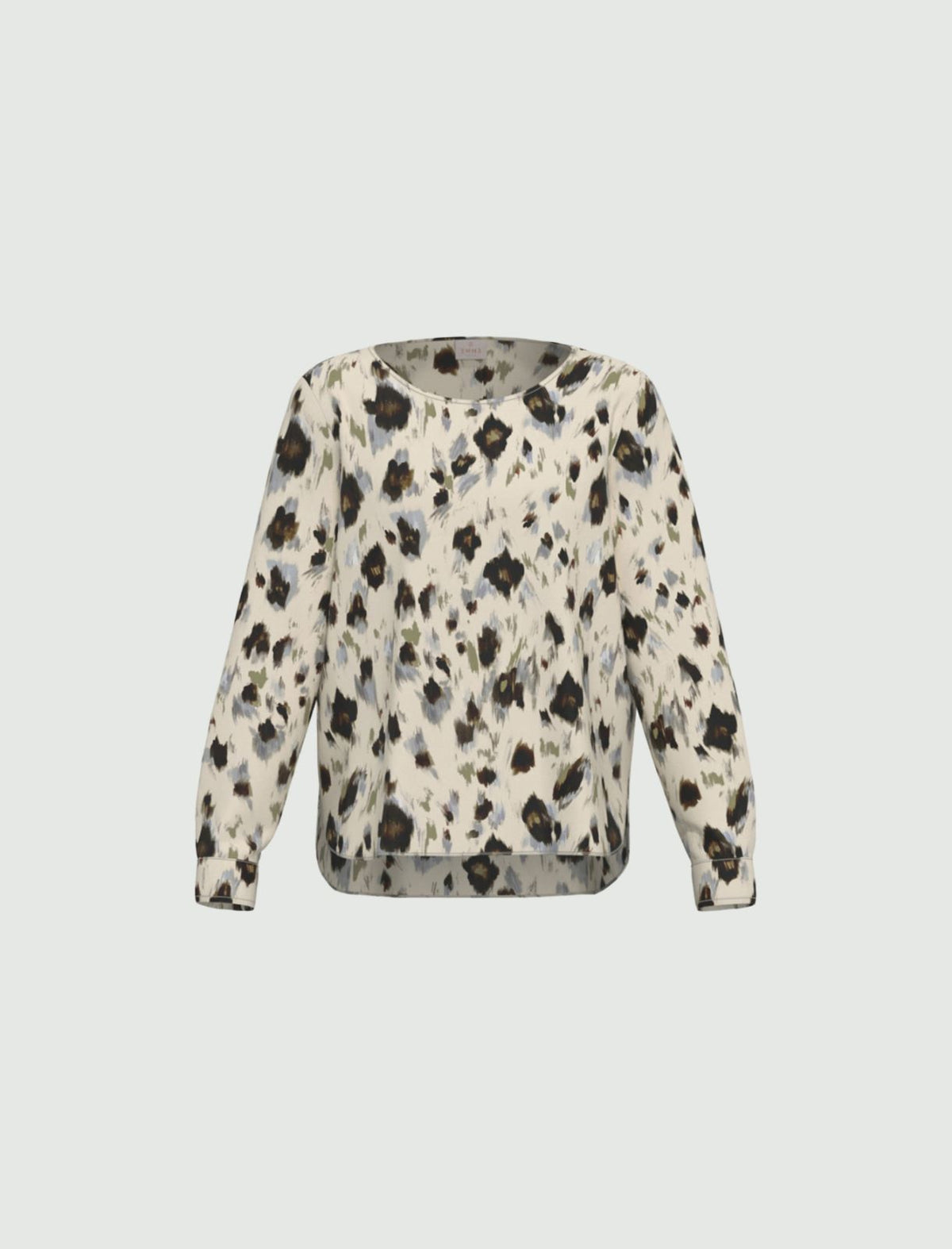 Emme Marella EMMREGNO - Blusa in twill stampato - Vista 6