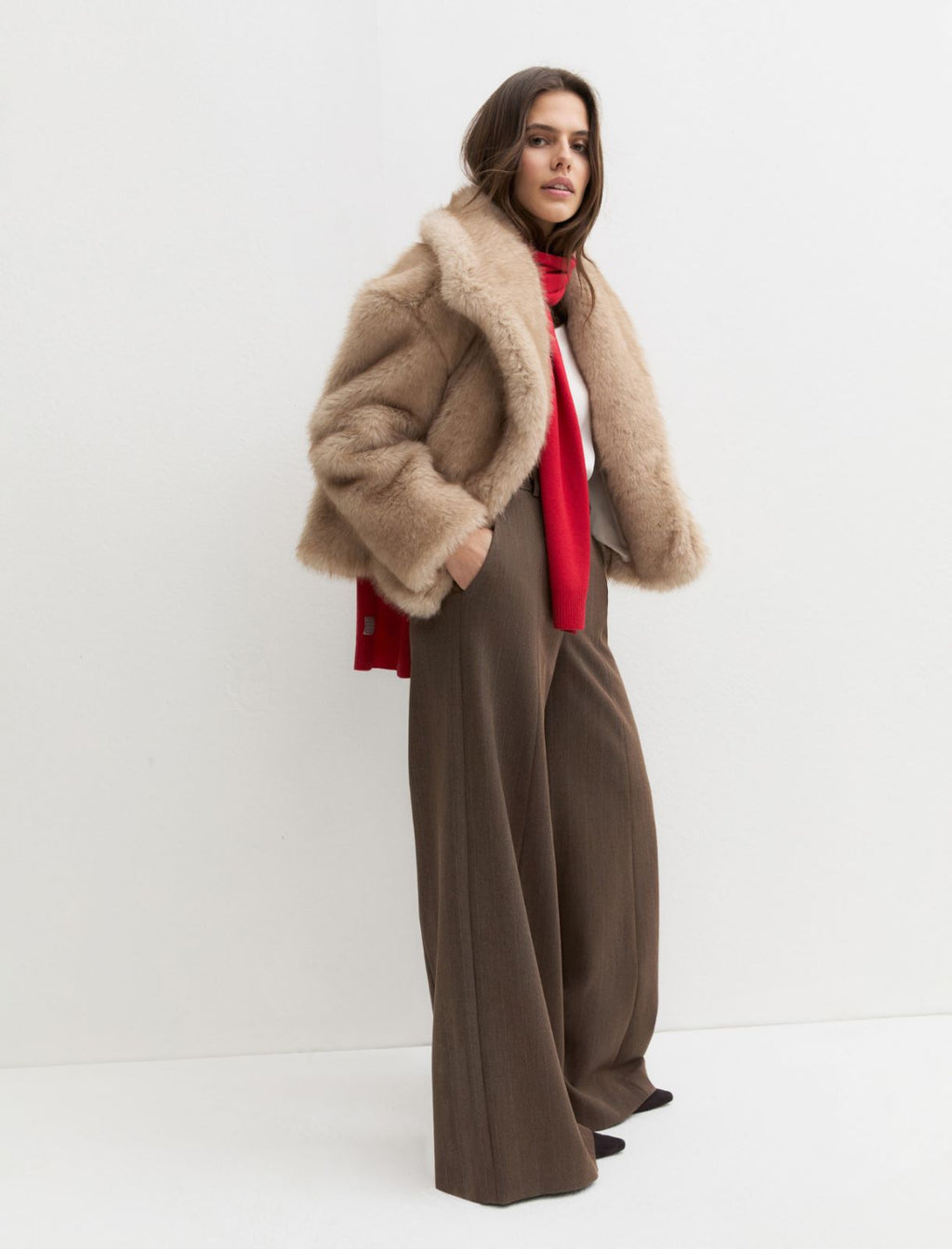 Emme Marella EMMBREAK - Pantalone flare ampio - Vista 8
