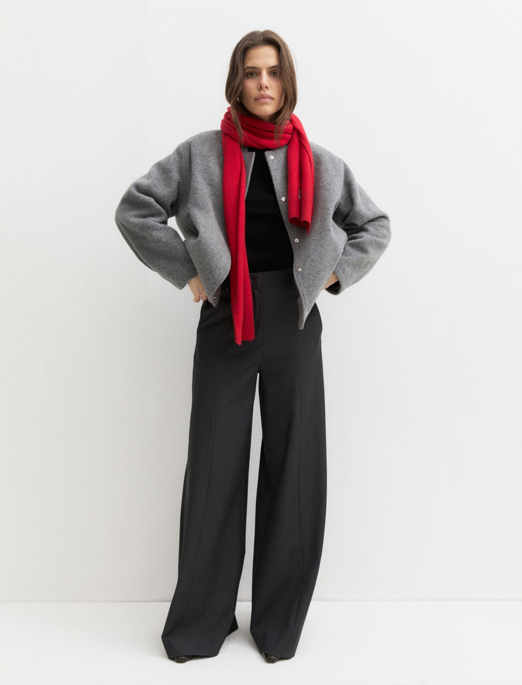 Emme Marella EMMBREAK - Pantalone flare ampio - Vista 1
