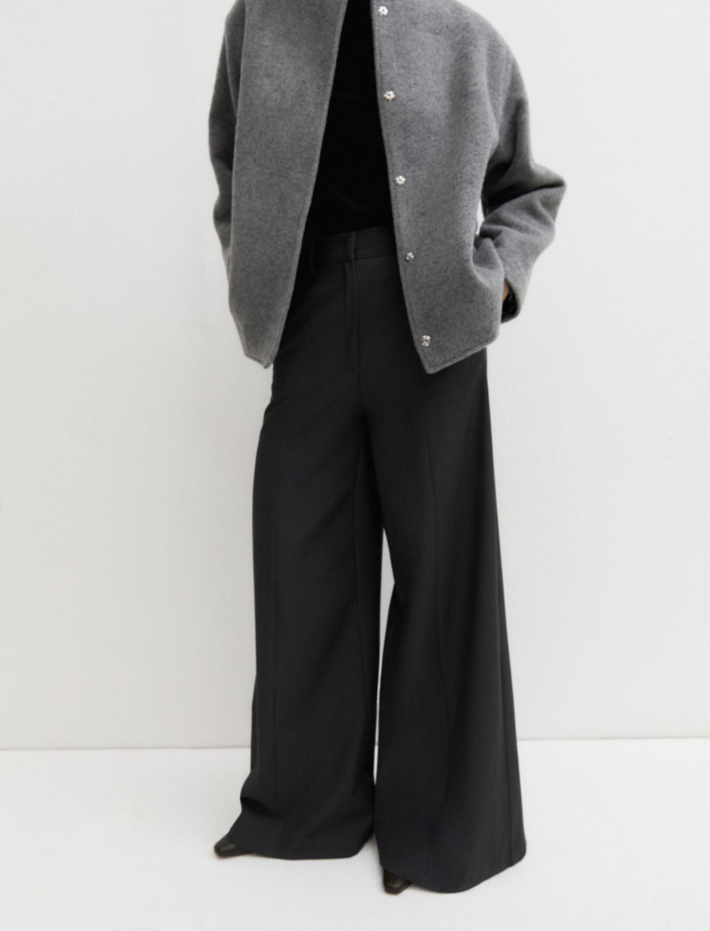 Emme Marella EMMBREAK - Pantalone flare ampio - Vista 4