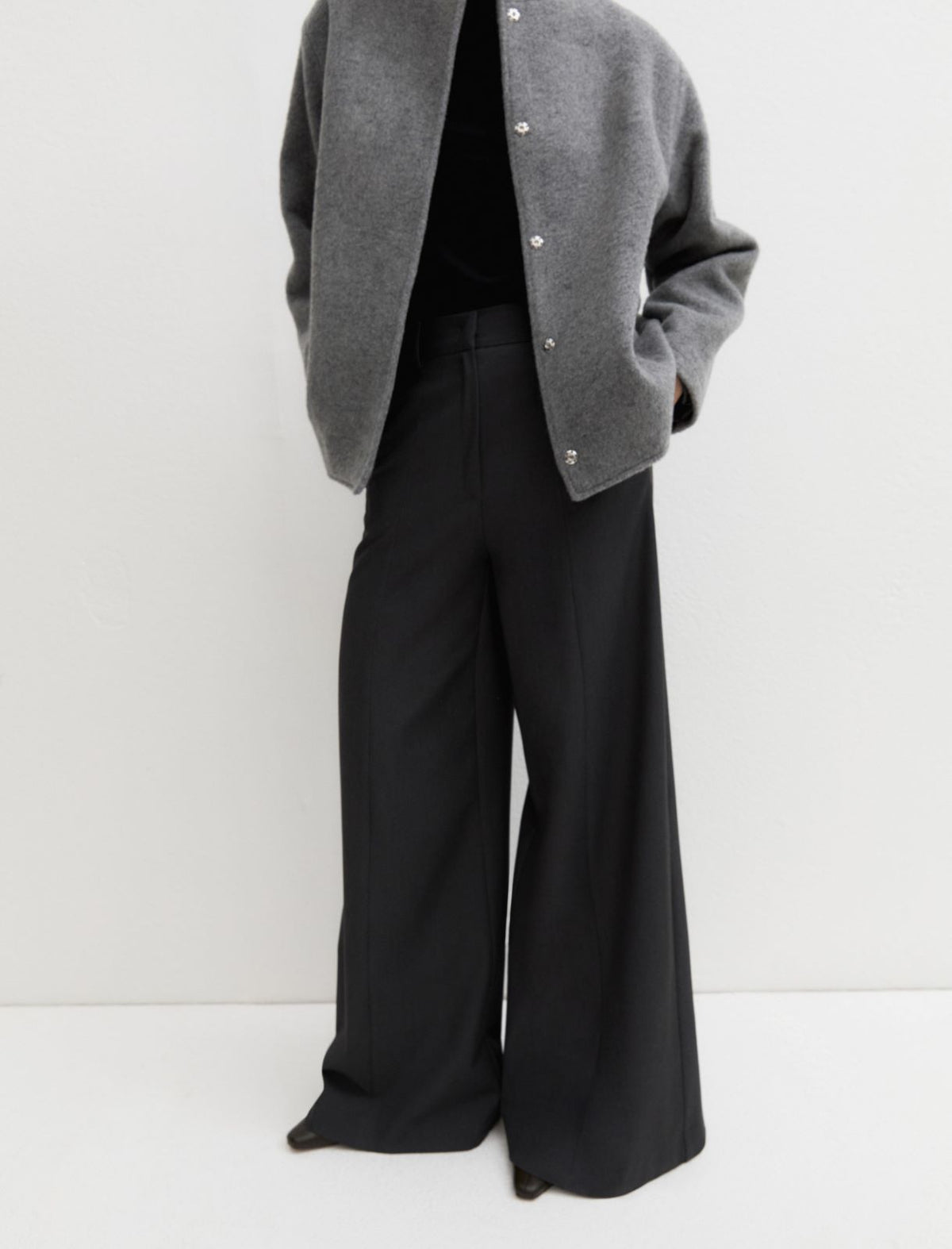Emme Marella EMMBREAK - Pantalone flare ampio - Vista 4