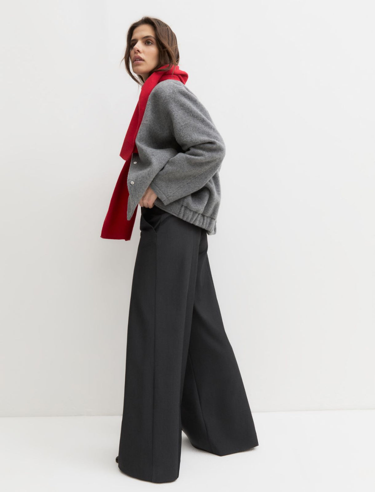Emme Marella EMMBREAK - Pantalone flare ampio - Vista 5