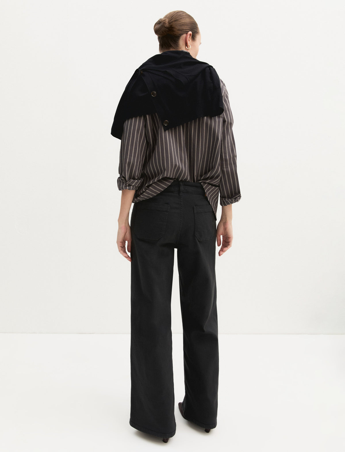 Emme Marella EMMRIDENTE - Pantalone in gabardina stretch - Vista 8